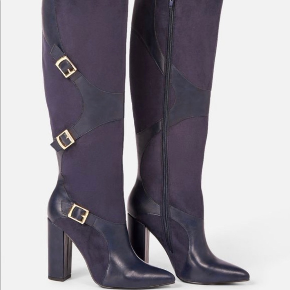 Yelda Buckle Tall Boot